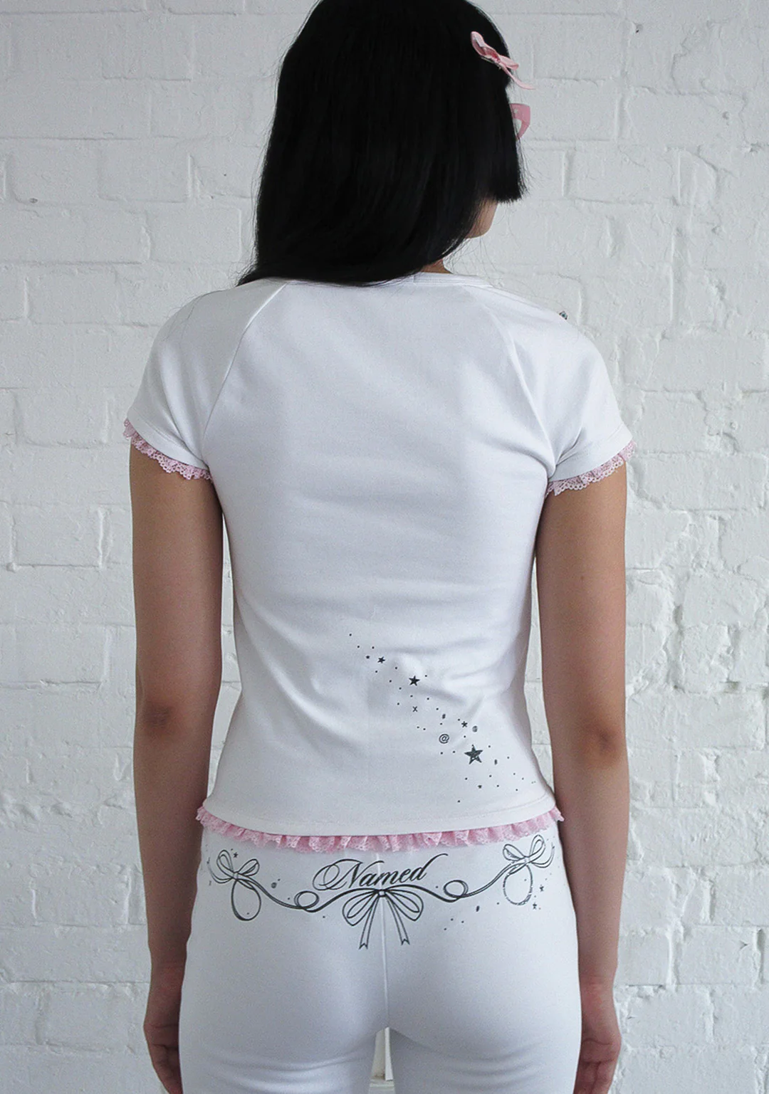 404 ERROR BUNNY BABY TEE WHITE - Image 3