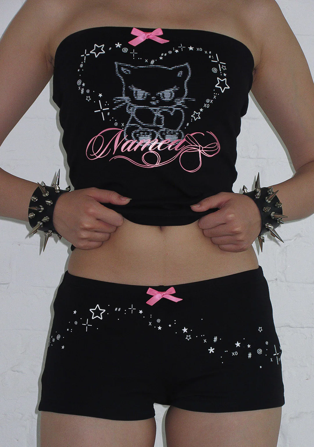 404 ERROR MICRO HOTPANT SHORTS BLACK - Image 2