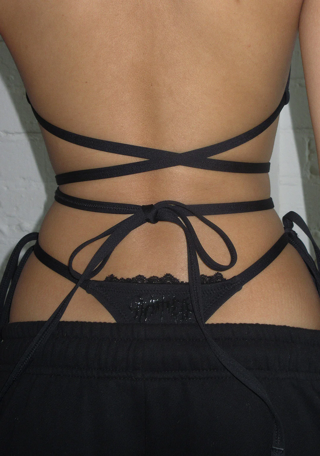 BAD ROMANCE BIKINI BOTTOMS BLACK - Image 3