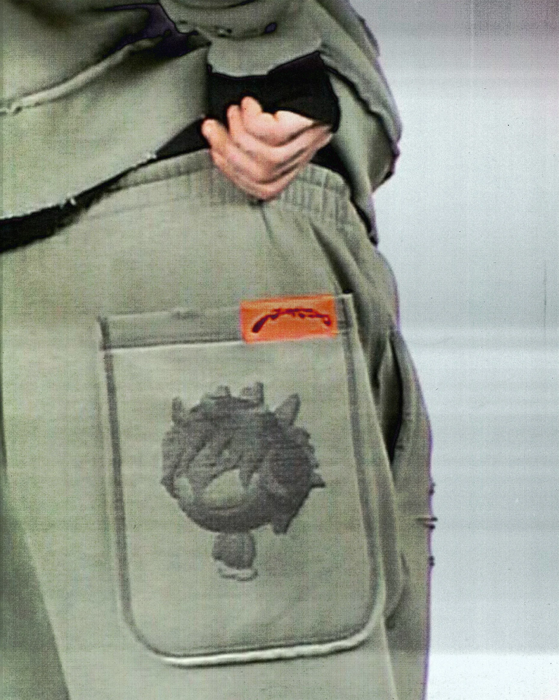 DIGI MASCOT SWEATPANTS KHAKI - Image 5