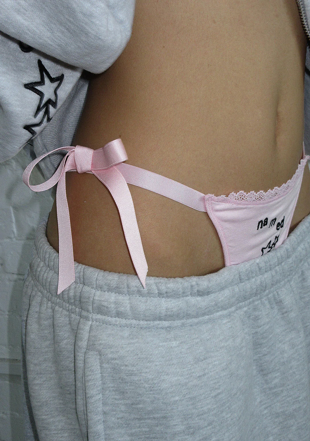 MALFUNCTION THONG BABY PINK AND WHITE (3 PACK) - Image 5