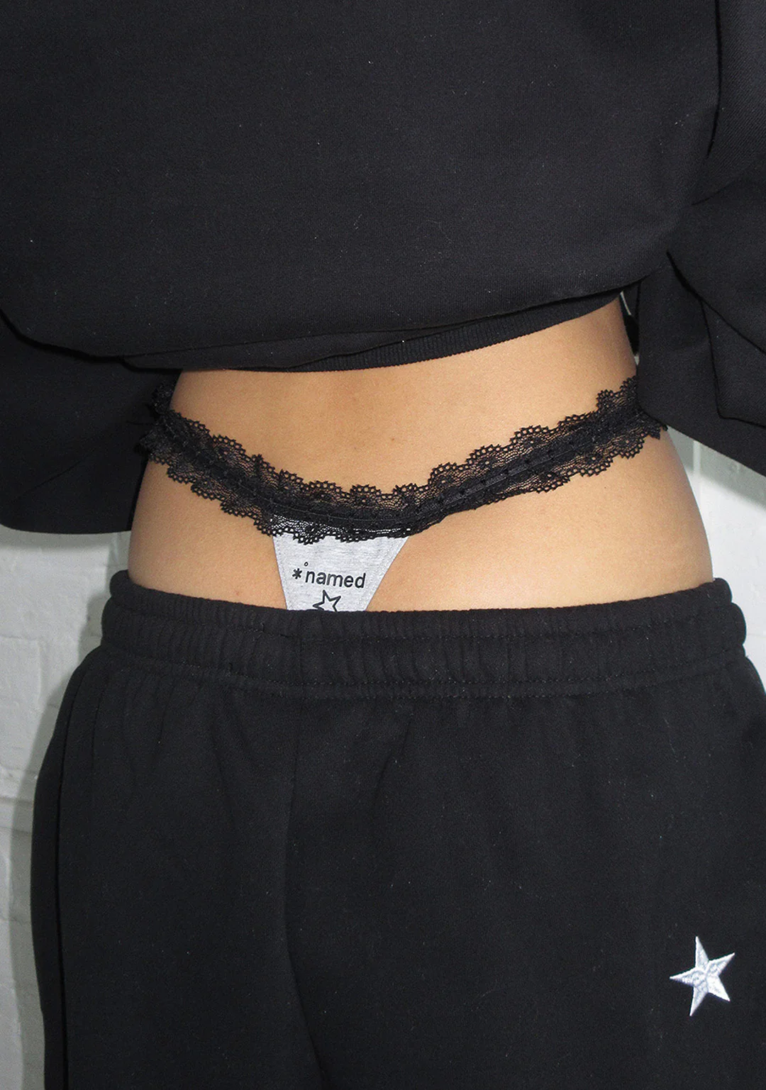 MALFUNCTION THONG BLACK AND GREY MARL (3 PACK) - Image 3