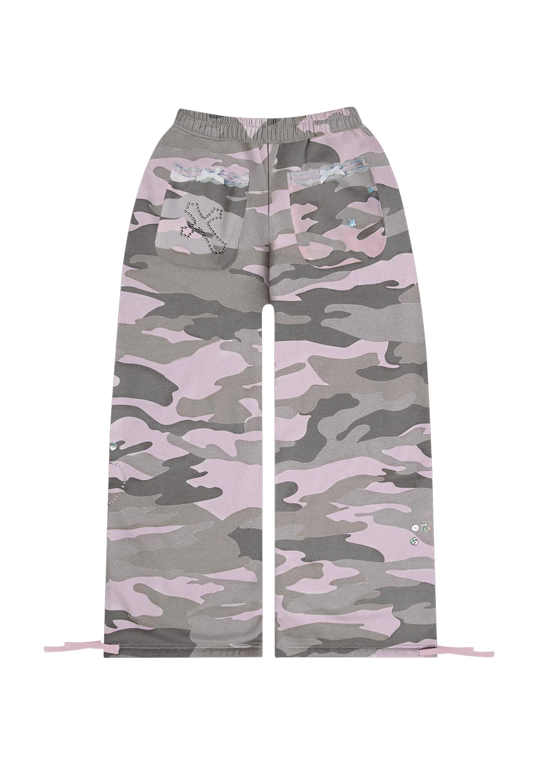 WHISPER OVERSIZED SWEATPANTS PASTEL CAMO - Image 6